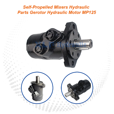 MP125 Gerotor Hydraulic Motor - Low Speed High Torque For Self-Propelled Mixers | CE